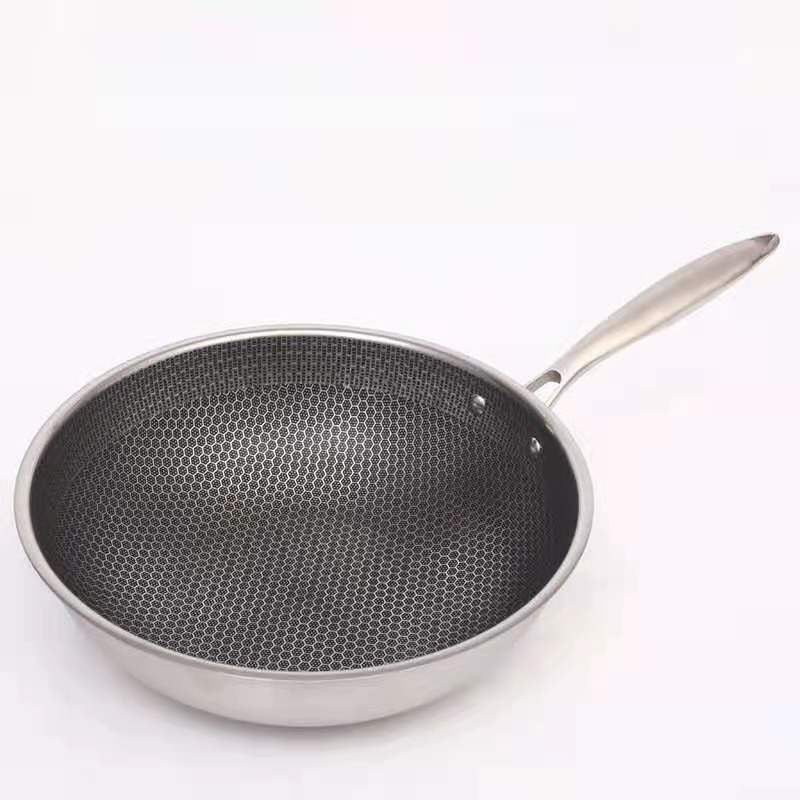 KitchenPro Non-Stick Stainless Steel Frying Pan – Scratch-Resistant & Energy-Efficient
