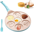 Breakfast frying pan for children – Funny pancake & fried egg shapes