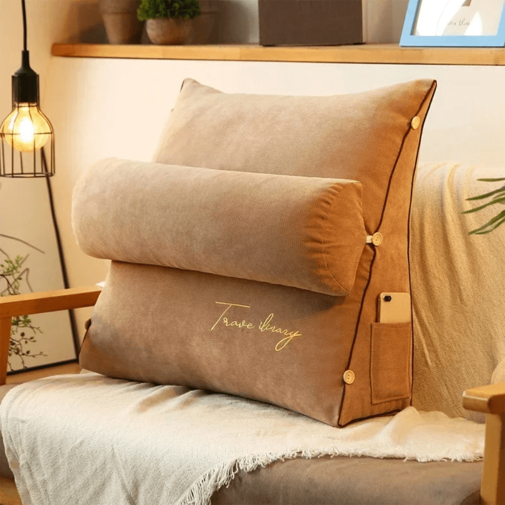 Luxurious and elegant reading pillow