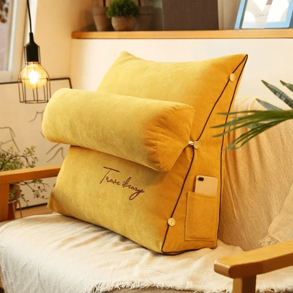 Luxurious and elegant reading pillow