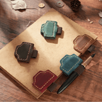 Leather Bookmark | Magnetic Charm
