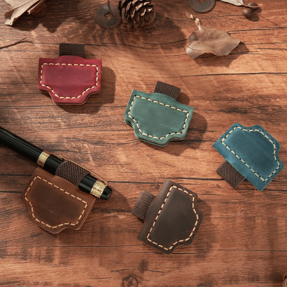 Leather Bookmark | Magnetic Charm