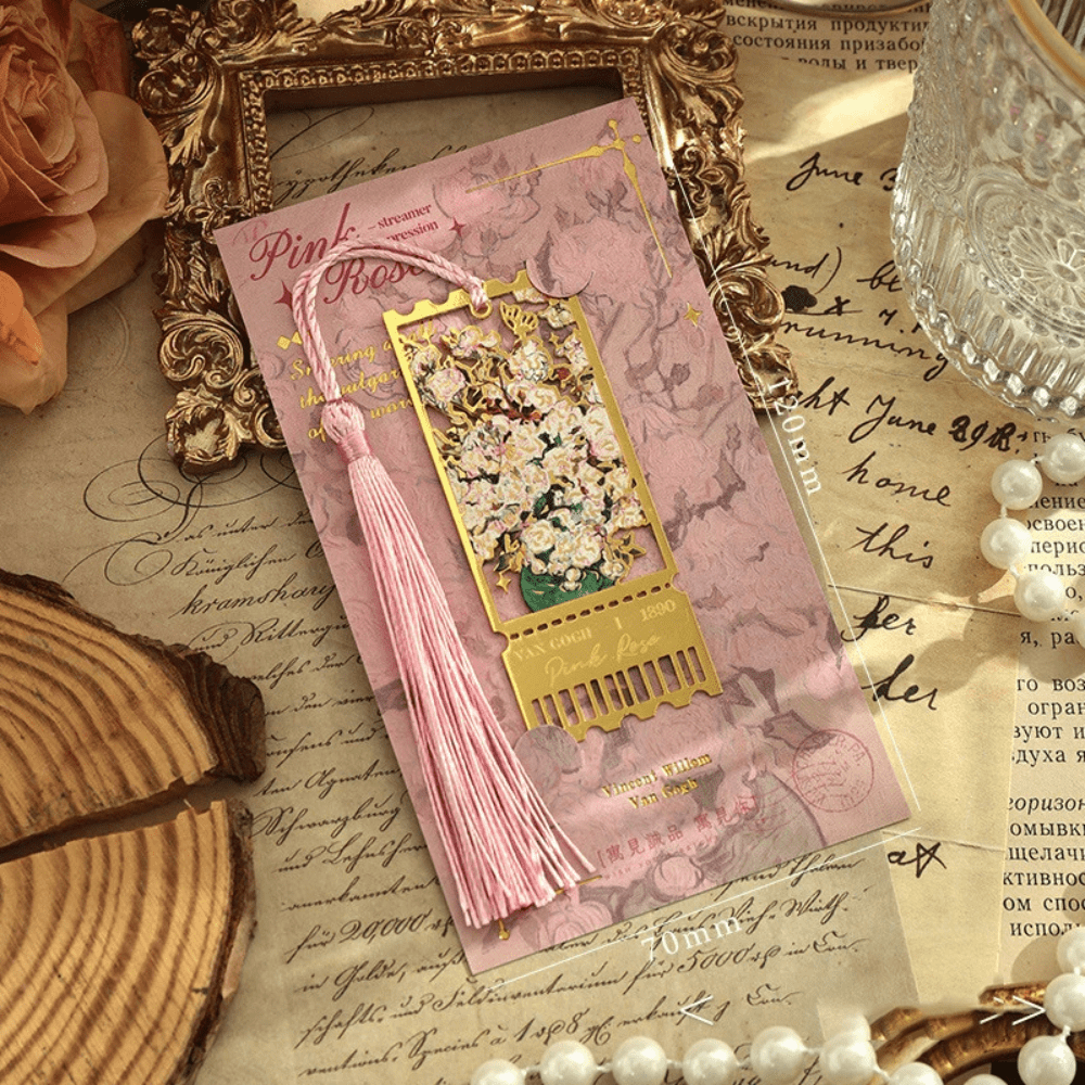 Metal Bookmark | Blooming Softness