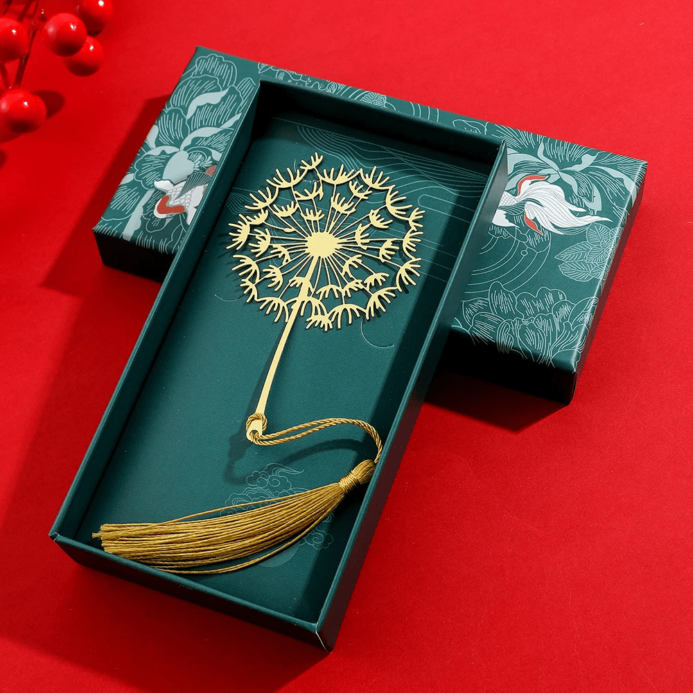 Metal bookmark | Flower box