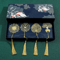 Metal bookmark | Flower box