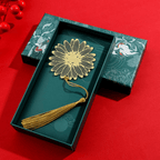 Metal bookmark | Flower box
