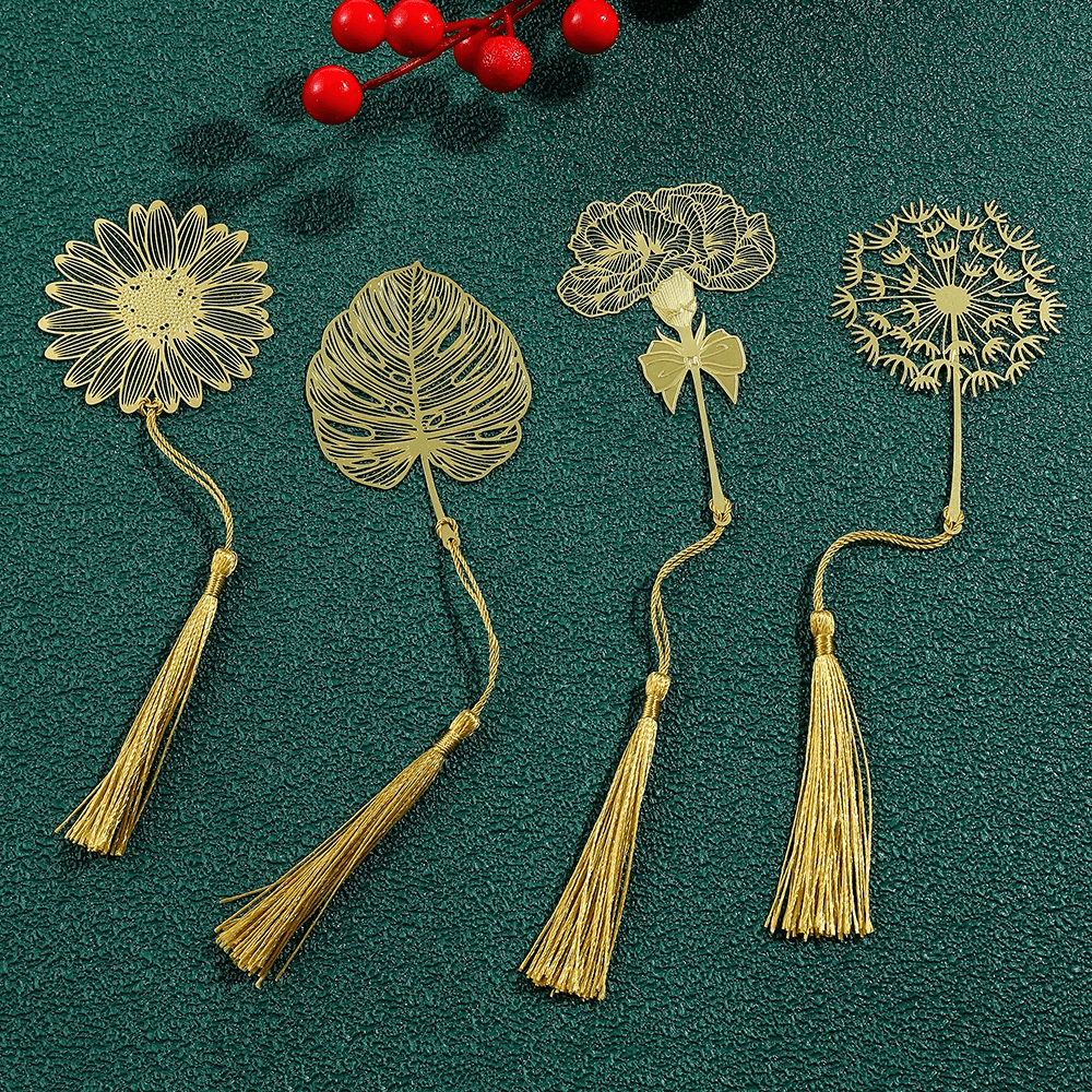 Metal bookmark | Flower box