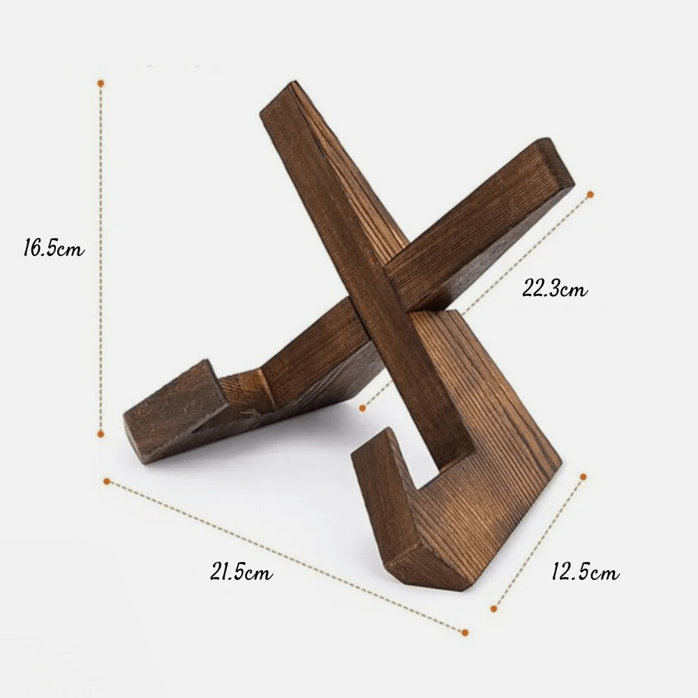 Design Wooden Cookbook Stand