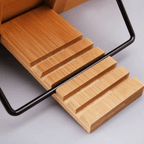 Adjustable Bamboo Book Stand
