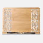 Adjustable Bamboo Book Stand