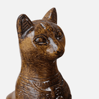 Bookend made of resin | Egyptian cat