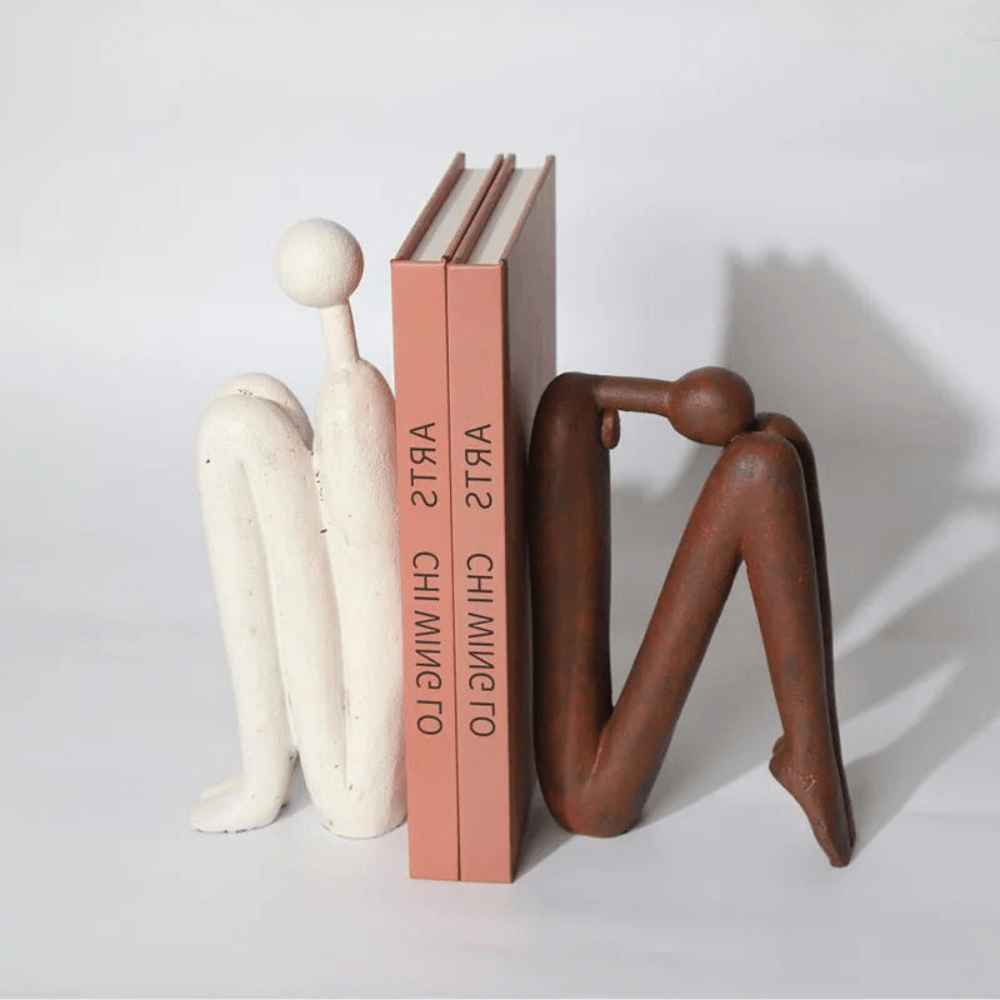 Bookend made of resin | Minimalistic