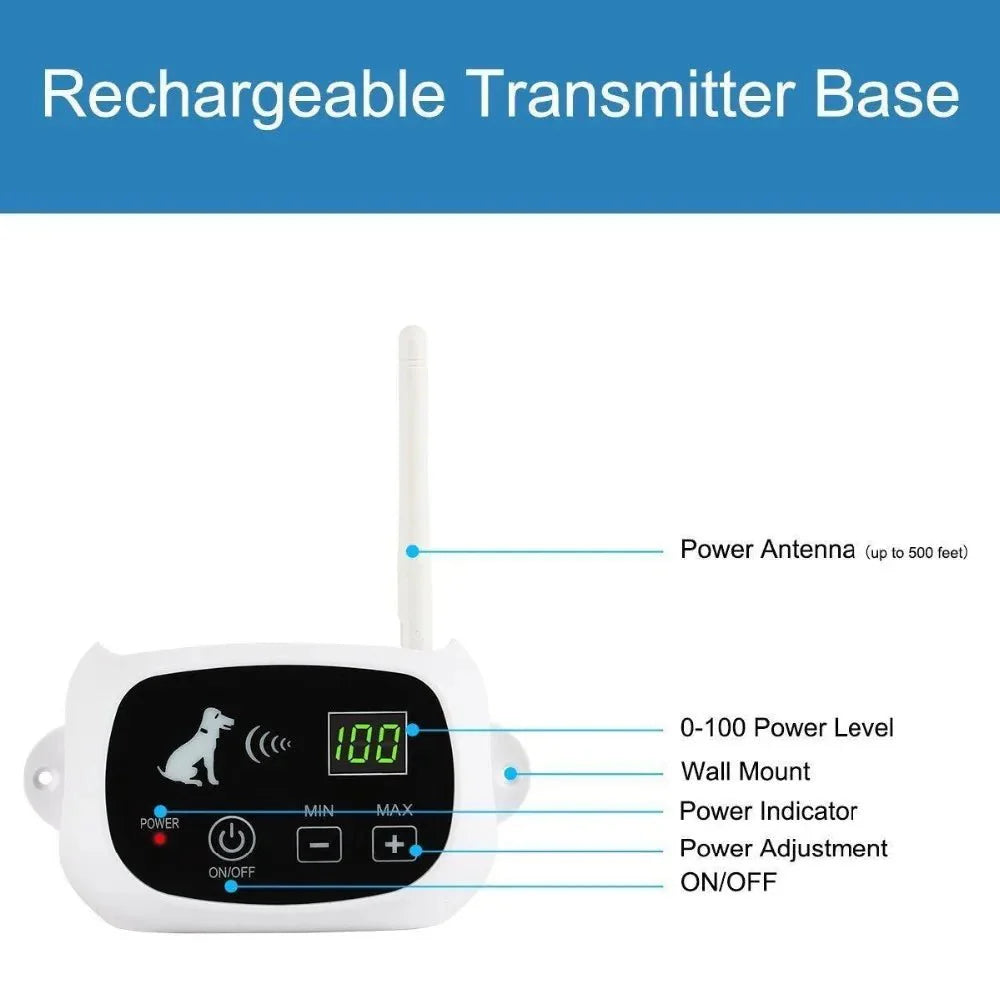 PAWBOUND – Wireless Dog Fence & Training System with Gentle Corrections