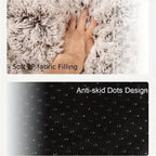 PawCuddle - Plush Paw-Shaped Dog Bed