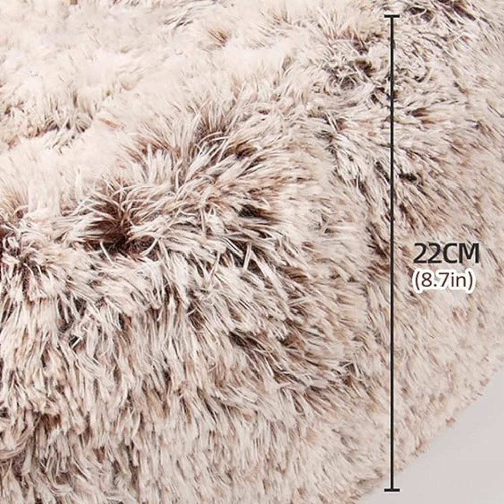 PawCuddle - Plush Paw-Shaped Dog Bed