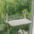 PAWPERCH – Foldable Cat Hammock with Wall-Friendly Mount | No-Drill Window Seat