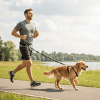 PAWRUNNER Freedom Leash – Hands-Free Dog Leash with Padded Handles