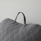 Reading pillow for the bed with armrests