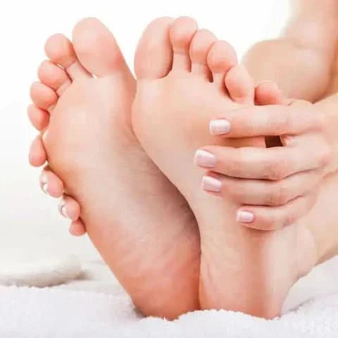 Electric foot care device with dual-speed motor for smooth & silky feet