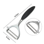 PeelMate Pro – Comfortable, Non-Slip Stainless Steel Peeler for Effortless Prep