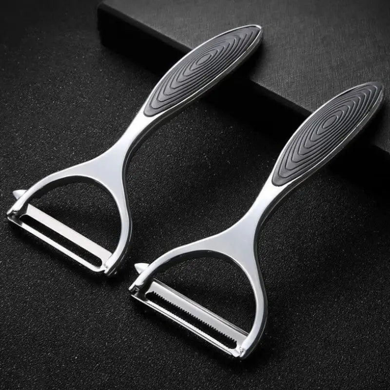 PeelMate Pro – Comfortable, Non-Slip Stainless Steel Peeler for Effortless Prep