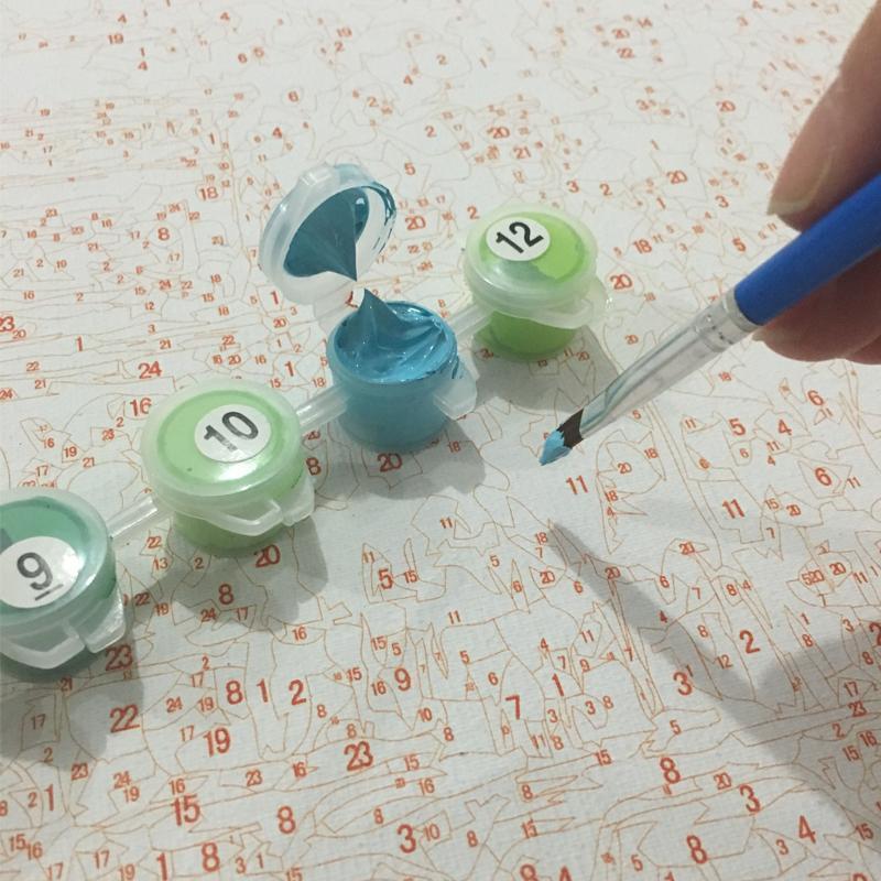 Lonely Peonie - Van-Go Paint-By-Number Kit