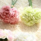 Elegant Peony Silk Flower Bundle - Set of 5 Heads