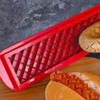 Hot Dog Slicer – Criss-Cross Slots for Even Cooking