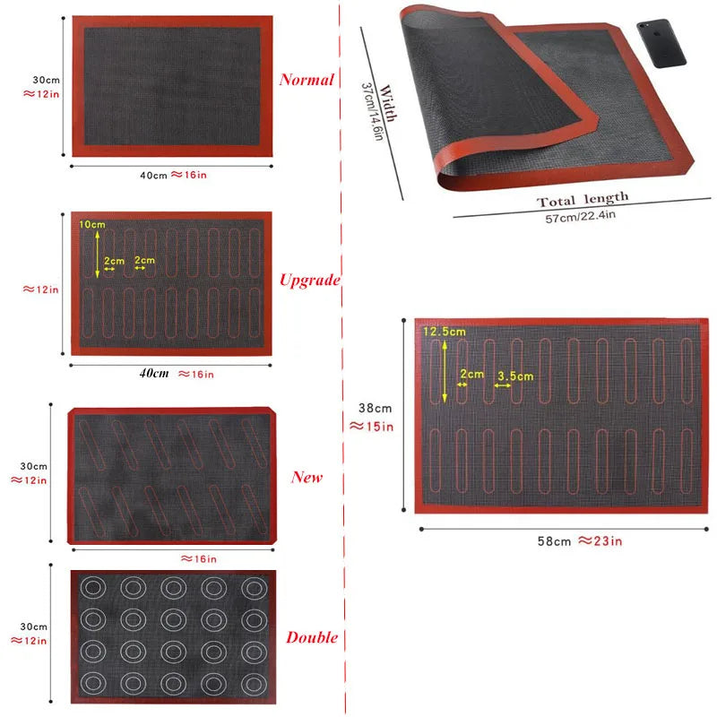 Perforated Silicone Baking Mat Non-Stick Oven Sheet Liner Baking Tools
