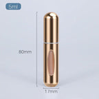 Perfume Atomizer - Portable Mini Refillable Perfume Bottle with Spray Head