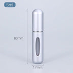 Perfume Atomizer - Portable Mini Refillable Perfume Bottle with Spray Head