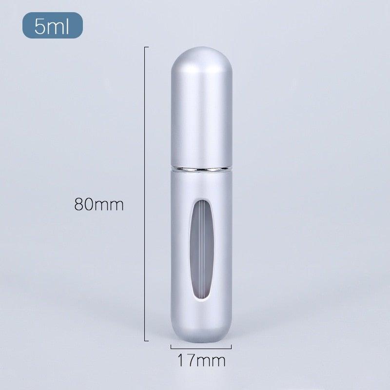 Perfume Atomizer - Portable Mini Refillable Perfume Bottle with Spray Head