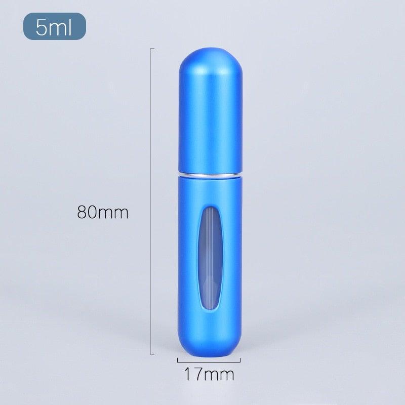 Perfume Atomizer - Portable Mini Refillable Perfume Bottle with Spray Head