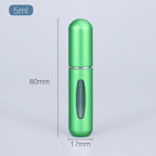 Perfume Atomizer - Portable Mini Refillable Perfume Bottle with Spray Head