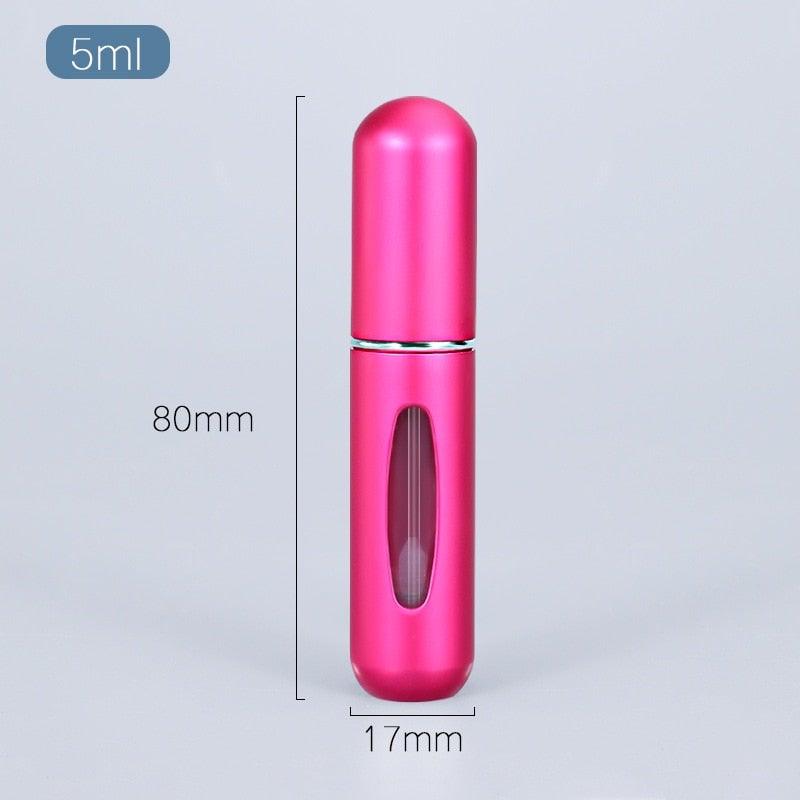 Perfume Atomizer - Portable Mini Refillable Perfume Bottle with Spray Head