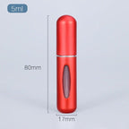 Perfume Atomizer - Portable Mini Refillable Perfume Bottle with Spray Head