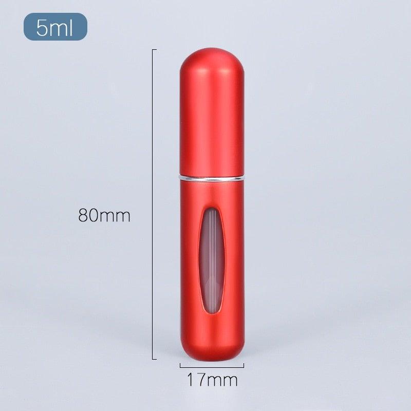 Perfume Atomizer - Portable Mini Refillable Perfume Bottle with Spray Head