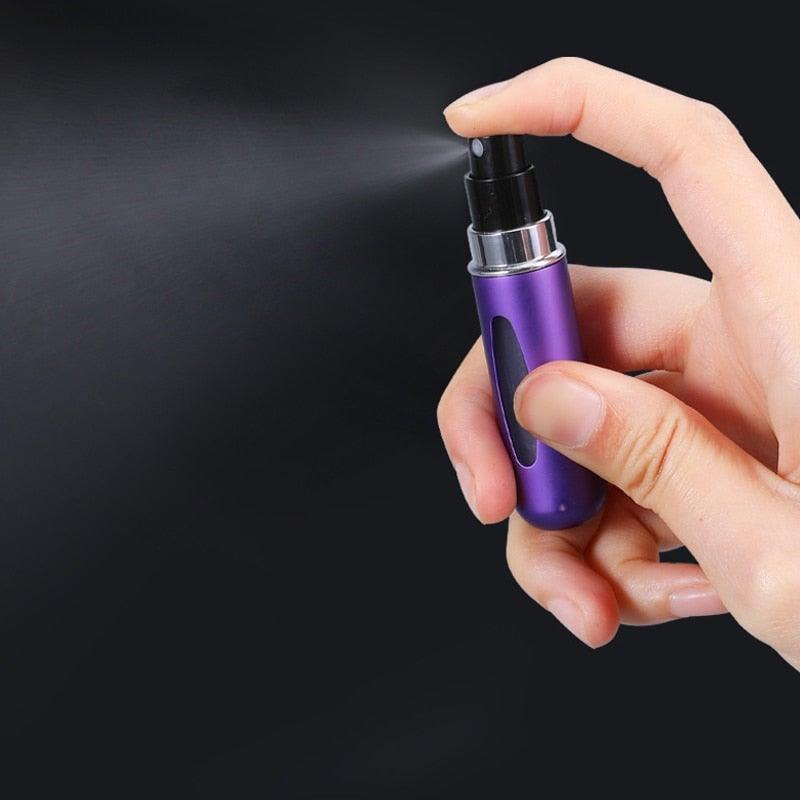 Perfume Atomizer - Portable Mini Refillable Perfume Bottle with Spray Head