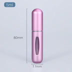 Perfume Atomizer - Portable Mini Refillable Perfume Bottle with Spray Head
