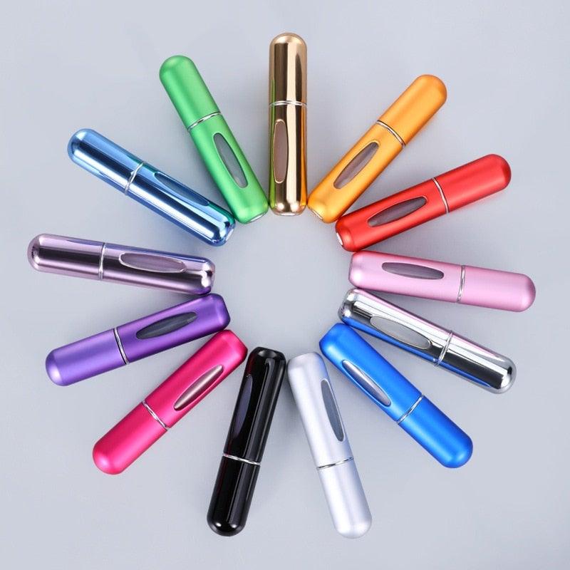Perfume Atomizer - Portable Mini Refillable Perfume Bottle with Spray Head