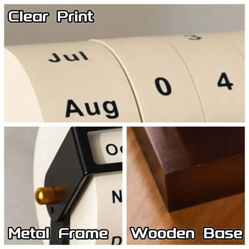 Perpetual Bike Desk Calendar