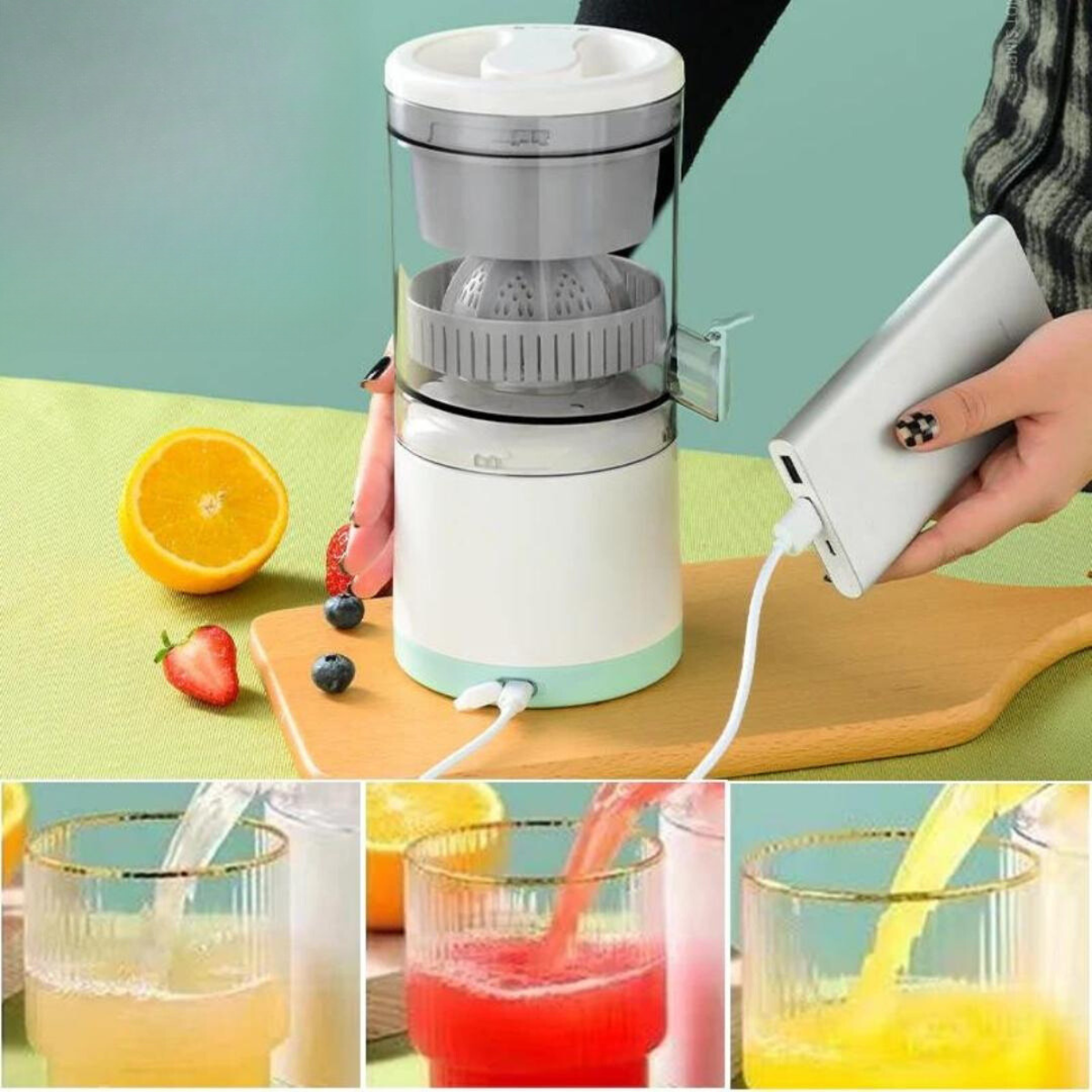 JuiceMaster Pro – Wireless Citrus Extractor