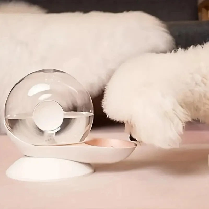 Pet Water Fountain Silent Plastic Bowl Dispenser