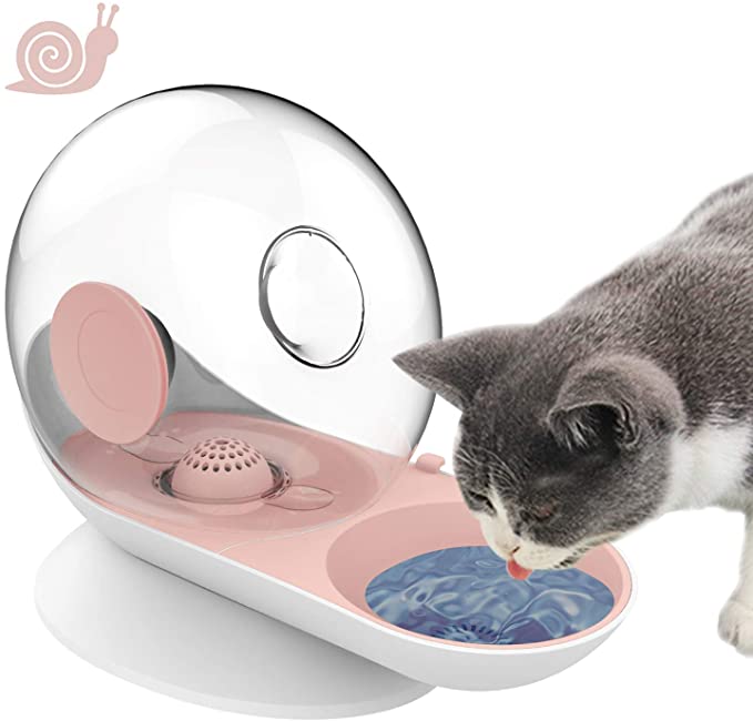 Pet Water Fountain Silent Plastic Bowl Dispenser
