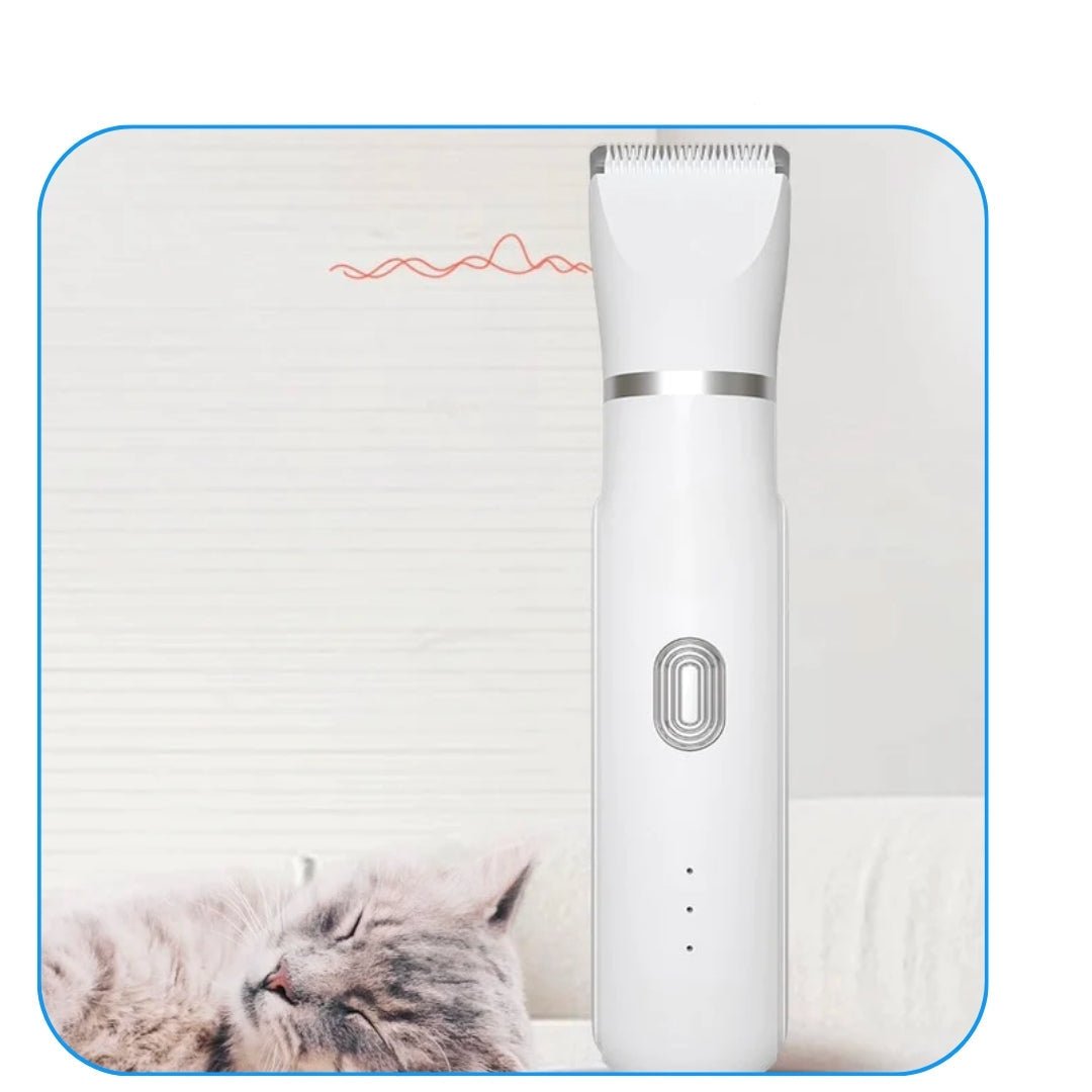 GROOMIX – 4-in-1 Pet Trimmer for Fur & Claw Care