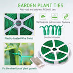 Garden Wire Twist Band – 50m Roll for Plants and Gardening