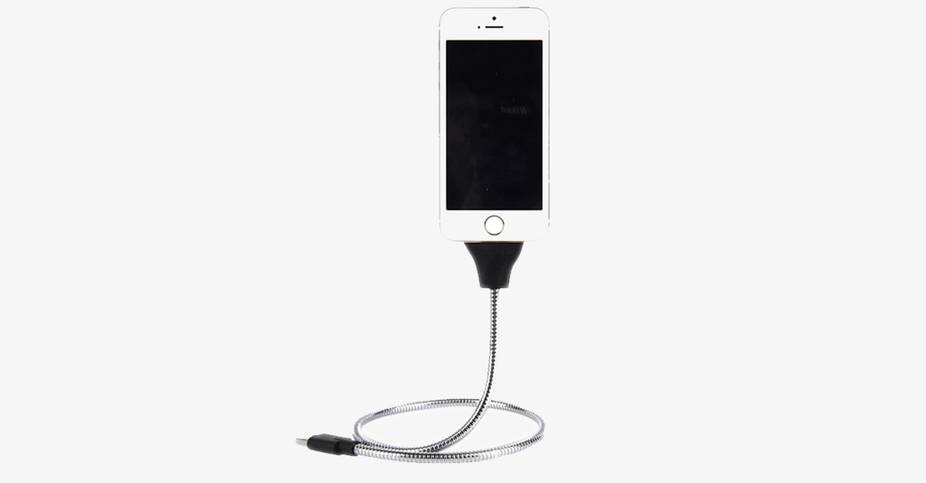 Flexible Smartphone Dock and Charging Cable – Charge your phone with ease and style!