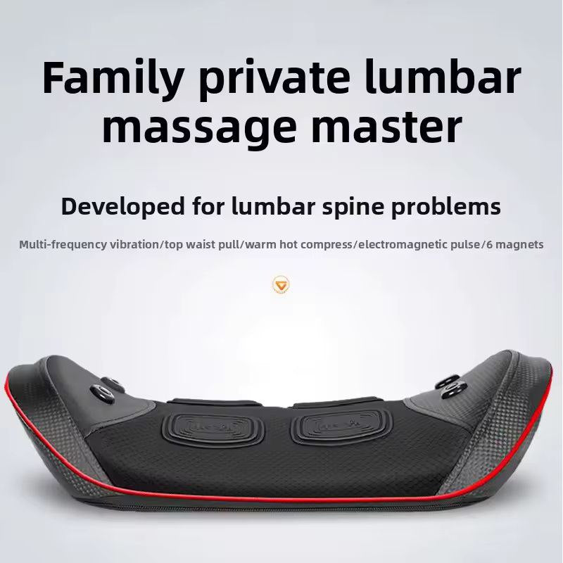 Advanced Low-Back Therapeutic Massager with Heat and Vibration