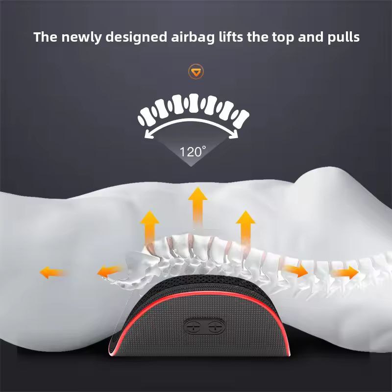 Advanced Low-Back Therapeutic Massager with Heat and Vibration