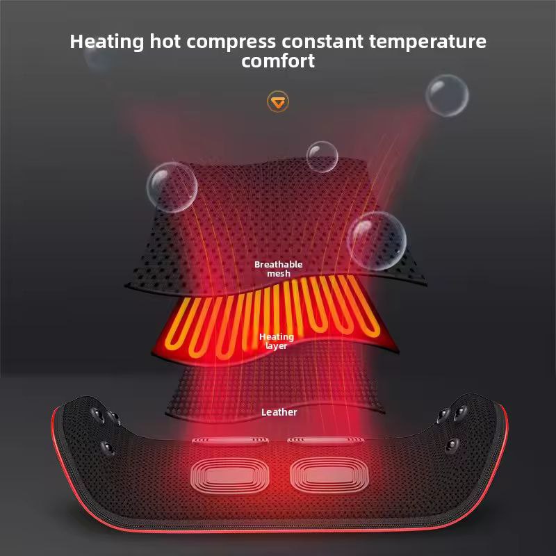 Advanced Low-Back Therapeutic Massager with Heat and Vibration